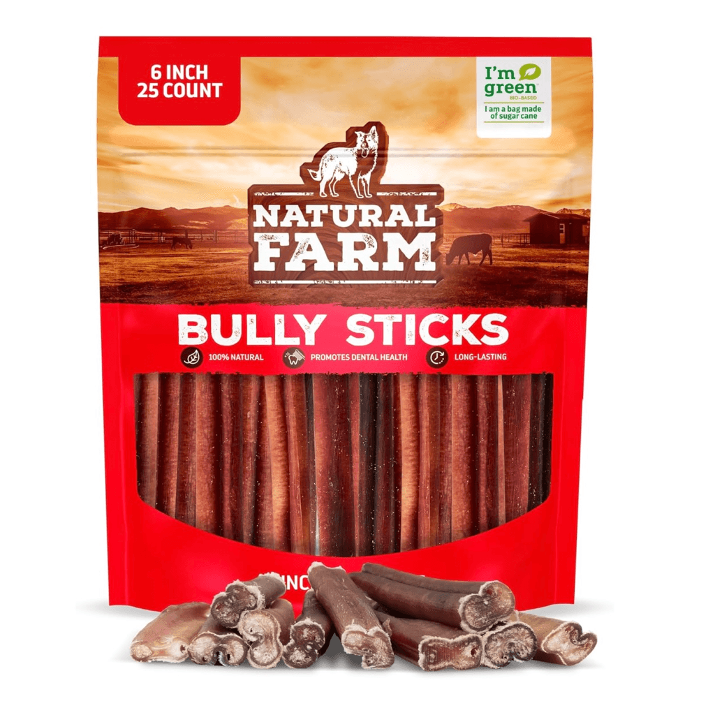 Natural Farm Odor-Free Bully Sticks (4-Inch)