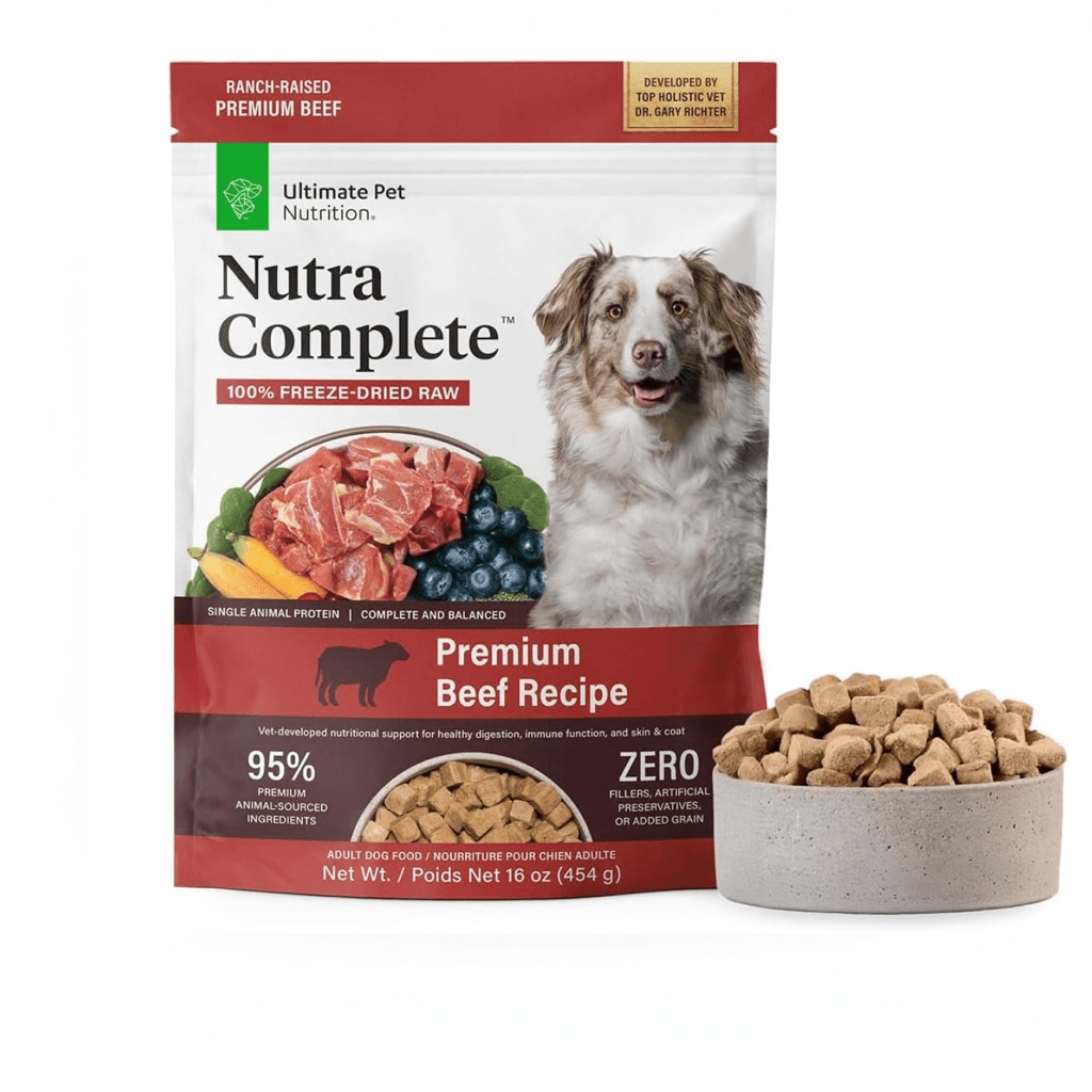 ULTIMATE PET NUTRITION Nutra Complete Freeze Dried Raw Dog Food
